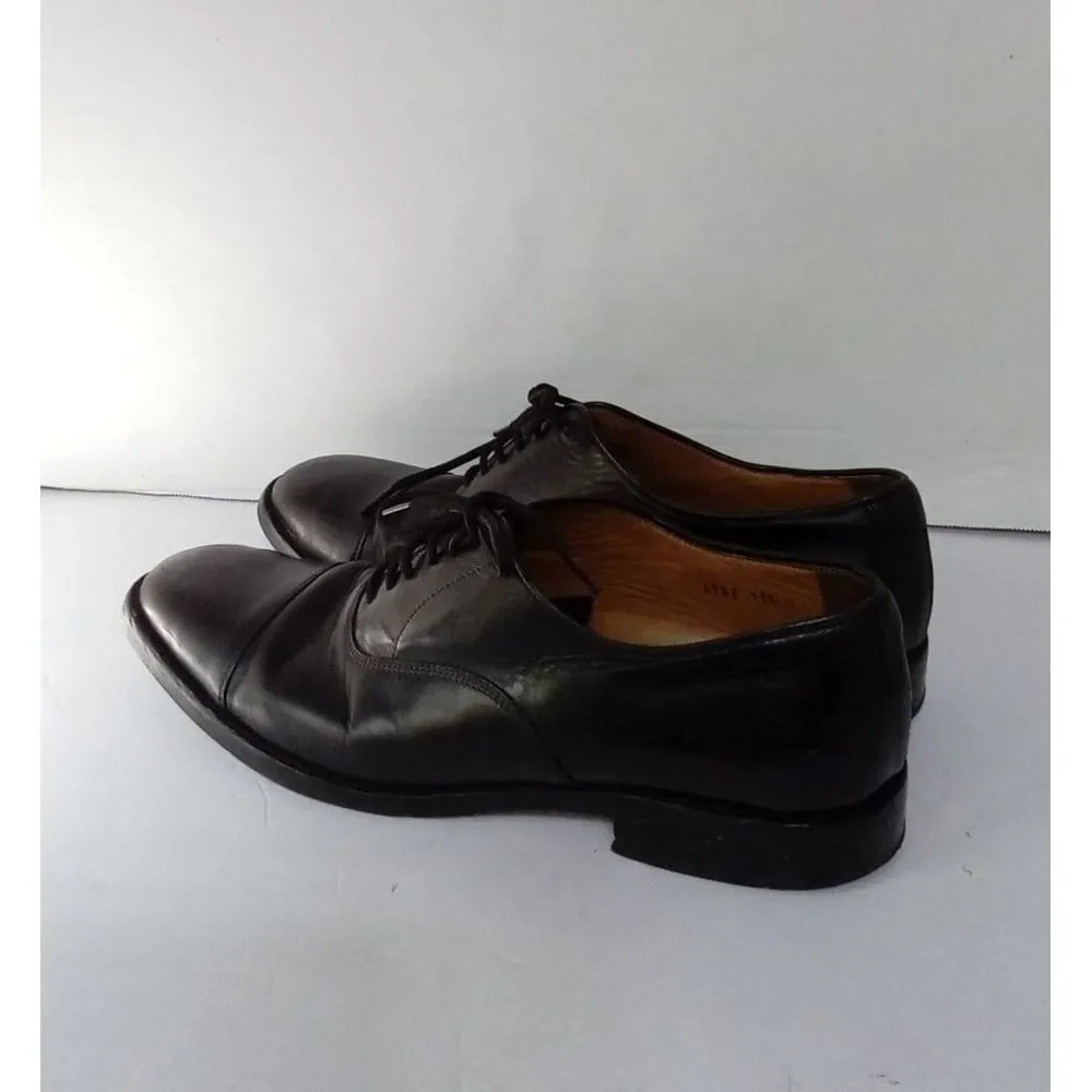 Classic Black Leather Oxford Dress Shoes Formal Business Lace-up‎